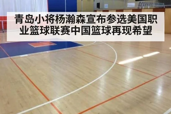 青岛小将杨瀚森宣布参选美国职业篮球联赛中国篮球再现希望